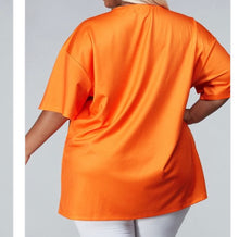 Load image into Gallery viewer, Oversized Tee(Orange)
